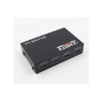 HD 1080P 1x4 HDMI V1.4 Splitter (Supports HDTV/STB/DVD) - Black